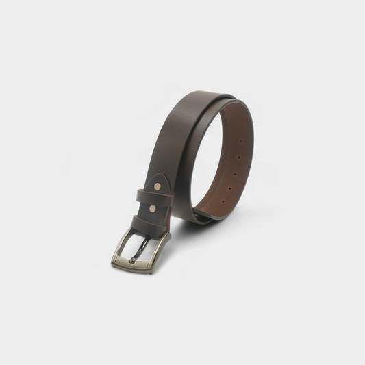 Brown Fancy Loop Genuine Leather Belt – FTB-GL1