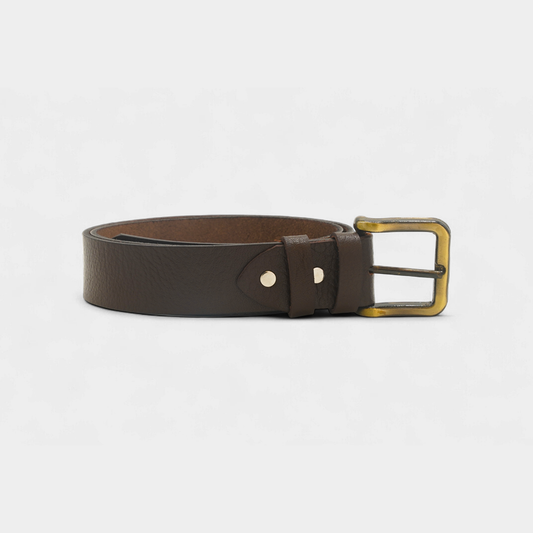 Classic Brown Genuine Leather Belt – FTB-GL2