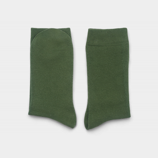 Men’s Jasmin green Casual Cotton Socks – FTS05