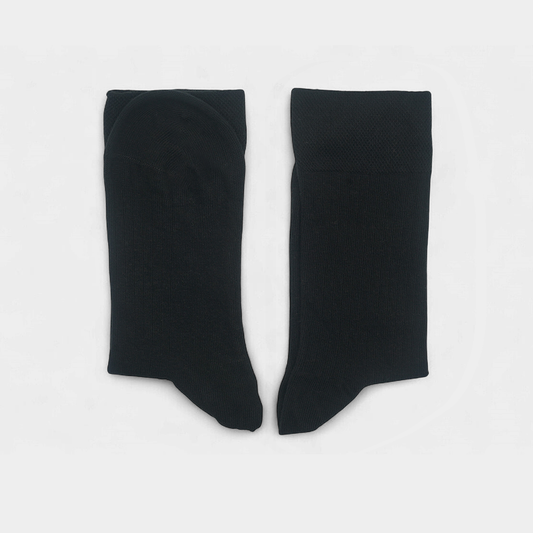 Men's Black Dress Socks - FTS03