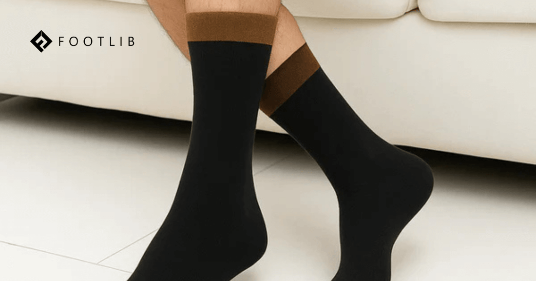 Experience True Comfort with Footlib’s Signature Crew Socks Collection