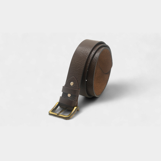 Classic Brown Genuine Leather Belt – FTB-GL2