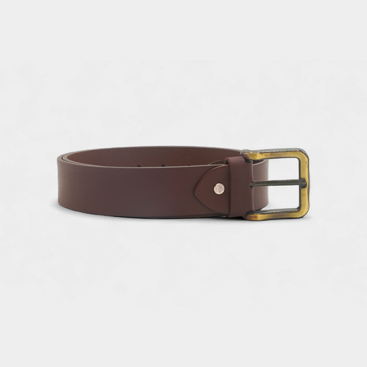 Maroon Arrow Stitched Genuine Leather Belt – FTB-GL1